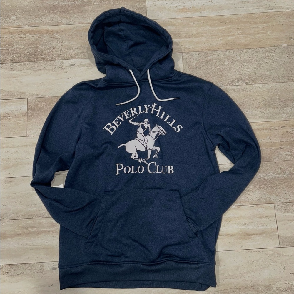 Beverly Hills Polo Club Men's Blue Hoodie